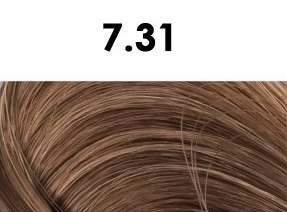 BHEYSÉ HAIR COLOR - Profesionální oxidační permanentní barva na vlasy s arganovým olejem a keratinem - PRO PROFESIONÁLY Odstín: 7,31 SANDY BLONDE