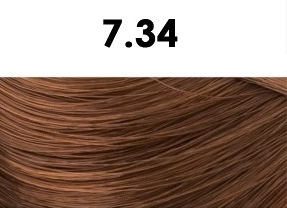 BHEYSÉ HAIR COLOR - Profesionální oxidační permanentní barva na vlasy s arganovým olejem a keratinem - PRO PROFESIONÁLY Odstín: 7.34 HAVANA BLONDE