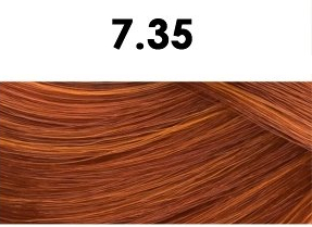 BHEYSÉ HAIR COLOR - Profesionální oxidační permanentní barva na vlasy s arganovým olejem a keratinem - PRO PROFESIONÁLY Odstín: 7.35 PAPRIKA BLONDE
