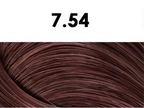 BHEYSÉ HAIR COLOR - Profesionální oxidační permanentní barva na vlasy s arganovým olejem a keratinem - PRO PROFESIONÁLY Odstín: 7.54 COPPER RED BLONDE