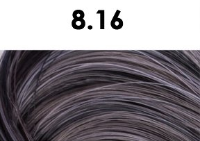 BHEYSÉ HAIR COLOR - Profesionální oxidační permanentní barva na vlasy s arganovým olejem a keratinem - PRO PROFESIONÁLY Odstín: 8.16 LIGHT BLONDE…