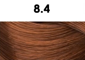 BHEYSÉ HAIR COLOR - Profesionální oxidační permanentní barva na vlasy s arganovým olejem a keratinem - PRO PROFESIONÁLY Odstín: 8.4 LIGHT COPPER…