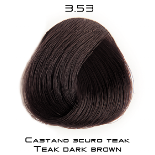 COLOREVO 100 ml - Profesionální oxidační krémová barva s ceraflux plus Odstín: 3,53