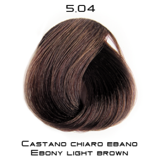 COLOREVO 100 ml - Profesionální oxidační krémová barva s ceraflux plus Odstín: 5,04
