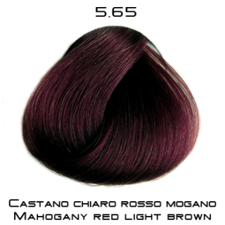 COLOREVO 100 ml - Profesionální oxidační krémová barva s ceraflux plus Odstín: 5,65