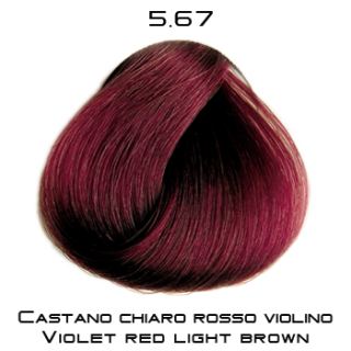 COLOREVO 100 ml - Profesionální oxidační krémová barva s ceraflux plus Odstín: 5,67