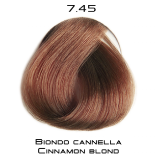 COLOREVO 100 ml - Profesionální oxidační krémová barva s ceraflux plus Odstín: 7,45