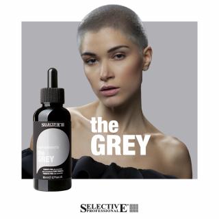 K neutralizaci nežádoucích teplých tónů u plavých odstínů - thePIGMENTS 80 ml - Ultra koncentrované čisté pigmenty, Šedá