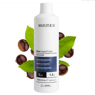 Objemový aktivátor 1,5% - GLOW LIQUID COLOR - Developer 1000 ml
