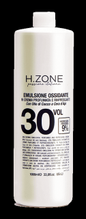 Parfémovaná krémová oxidační emulze 9% - HZONE - OXY 1000 ml