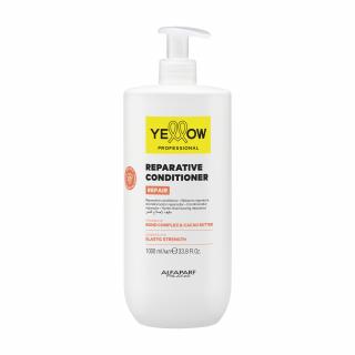 Regenerační kondicionér pro poškozené vlasy s bond komplexem a kakaovým máslem 1000 ml - REPAIR REPARATIVE CONDITIONER - YELLOW PROFESSIONAL