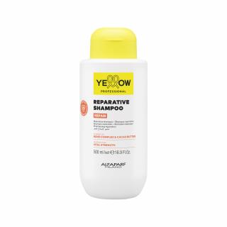 Regenerační šampon pro poškozené vlasy s bond komplexem a kakaovým máslem 500 ml - REPAIR REPARATIVE SHAMPOO - YELLOW PROFESSIONAL