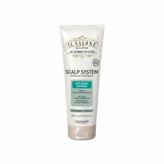 Šampon na mastné vlasy 250 ml - SCALP SYSTEM BALANCE SHAMPOO - ALFAPARF IL SALONE MILANO