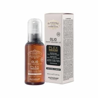 Vlasový olej pro barvené a odbarvené vlasy 100 ml - BOND REBUILDER OIL - ALFAPARF IL SALONE MILANO