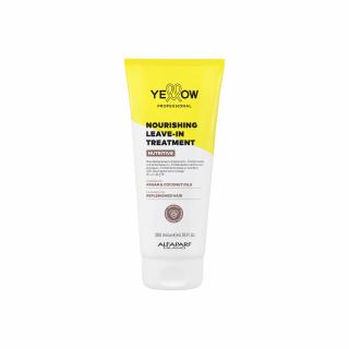 Vyživující bezoplachová péče pro suché a lámavé vlasy s arganovým a kokosovým olejem 200 ml - NUTRITIVE NOURISHING LEAVE-IN TREATMENT - YELLOW…