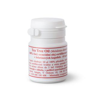 Tea Tree Oil - 100% olej v 60 kapslích