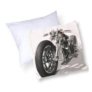 3D povláček na polštářek APEX - Chopper - SET Polštářek s výplní + Povláček
