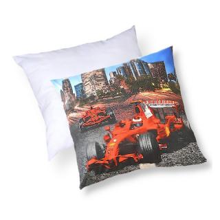 3D povláček na polštářek APEX - Formule - SET Polštářek s výplní + Povláček