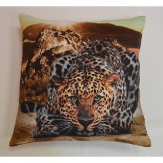 3D povláček na polštářek APEX - Leopard - Povláček na polštářek