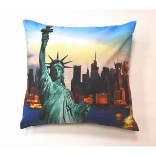 3D povláček na polštářek APEX - New York - Povláček na polštářek