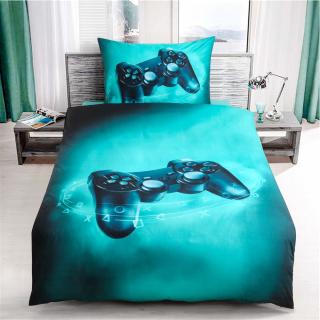 3D povlečení APEX - Konzole zelená