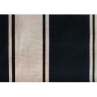 Dekorační látka MODRÝ PRUH - šíře 140 cm -  1m