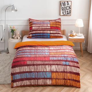 Povlečení APEX Mikroplyš Flanel - Teak