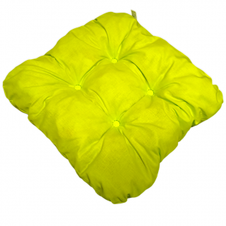 Prošívaný sedák APEX Bamberk - Kiwi - 1 ks