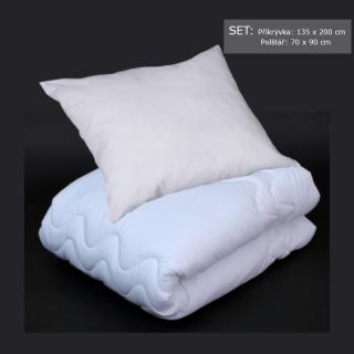 Prošívaný set MICROCORAL APEX STANDARD - 135/200, 70/90