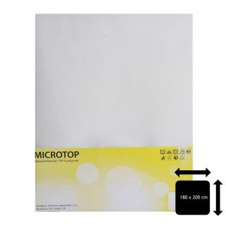 Prostěradlo Apex Microtop - Dvoulůžko 180 x 200 cm - Bílá