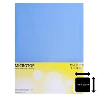 Prostěradlo Apex Microtop - Dvoulůžko 180 x 200 cm - Modrá