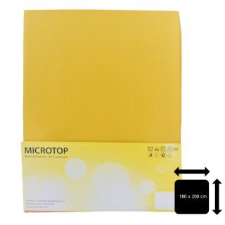 Prostěradlo Apex Microtop - Dvoulůžko 180 x 200 cm - Olivová