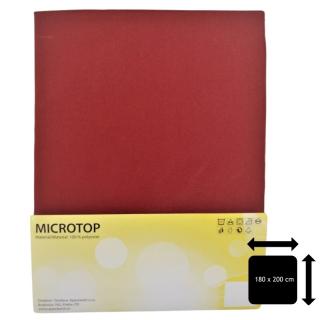 Prostěradlo Apex Microtop - Dvoulůžko 180 x 200 cm - Vínová