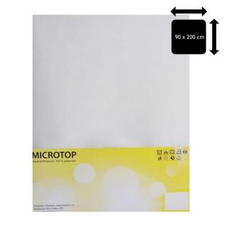 Prostěradlo Apex Microtop - Jednolůžko 90 x 200 cm - Bílá