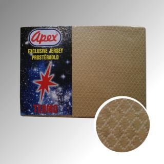 TERMO prostěradlo Jersey APEX - Dvoulůžko 180 x 200 cm - Hnědá