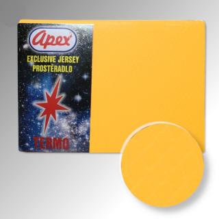 TERMO prostěradlo Jersey APEX - Dvoulůžko 180 x 200 cm - Žlutá světle