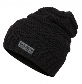 Husky Merhat 5 dámská merino čepice černá Velikost: S-M