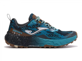 Joma Sima 2417 pánské běžecké trailové boty modrá hnědá Velikost: 42