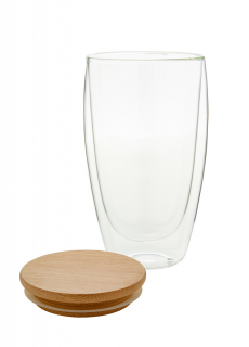 Dvoustěnný hrnek Bondina L 450 ml