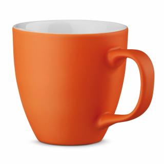 Porcelánový hrnek Panthony Mat 450 ml Barva: oranžová
