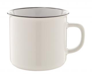 Retro keramický hrnek Woodstock 300 ml Barva: bílá