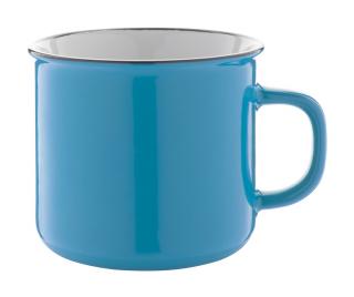 Retro keramický hrnek Woodstock 300 ml Barva: světle modrá