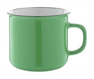 Retro keramický hrnek Woodstock 300 ml Barva: světle zelená