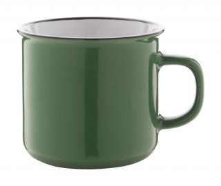 Retro keramický hrnek Woodstock 300 ml Barva: zelená