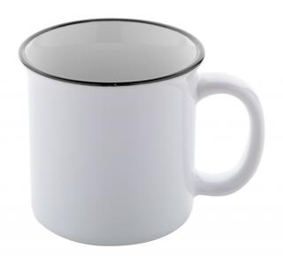 Retro keramický hrnek Woodstock Subo 300 ml Barva: černá