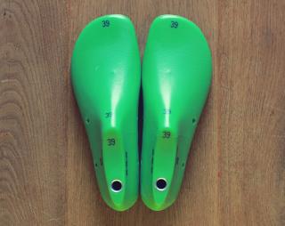 Balerínková řada - ostré hrany - barefoot Velikost: 43