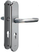 Bezpečnostní kování FAB SX03 klika/klika 72mm tl. 50mm