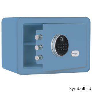 Rottner Vintage nábytkový elektronický sejf modrý