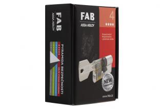 Vložka FAB PROFI 4.00/BDPNs 5 kl., bezpečnostní karta - 50+70