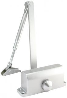 Zavírač dveří RZ202 síla 2 na dveře 20-45kg Richter - Stříbrná